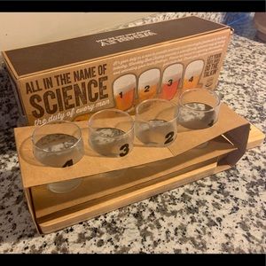 Wembley beer tasting flight, NEVER USED